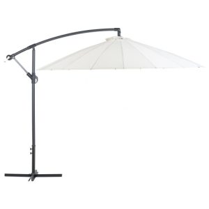 Parasol ogrodowy na wysięgniku beżowy 86119 Parasol ogrodowy na wysięgniku beżowy 86119
