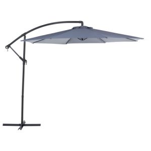 Parasol ogrodowy na wysięgniku szary 86103 Parasol ogrodowy na wysięgniku szary 86103