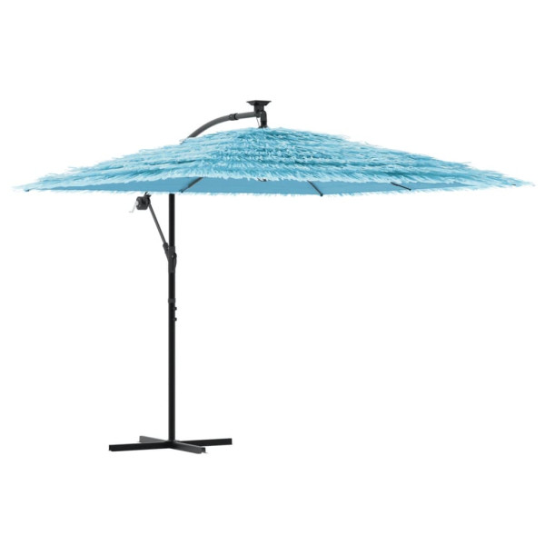 Parasol ogrodowy Niebieski 269 x 269 x 235 cm vidaXL 591780