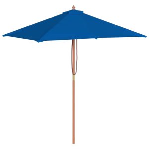 Parasol Ogrodowy Niebieski Na Słupku Składany Na Taras Ogród 150×200 cm 945838 Parasol Ogrodowy Niebieski Na Słupku Składany Na Taras Ogród 150×200 cm 945838