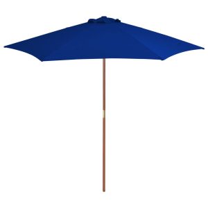 Parasol ogrodowy Niebieski vidaXL 591687