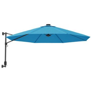 Parasol ogrodowy Niebieski vidaXL 591597