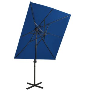 Parasol ogrodowy Niebieski vidaXL 591612