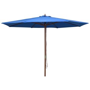 Parasol ogrodowy Niebieski vidaXL 591629
