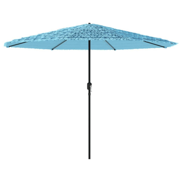 Parasol Ogrodowy Niebieski z Podstawą Składany Na Taras Balkon Ogród 942675