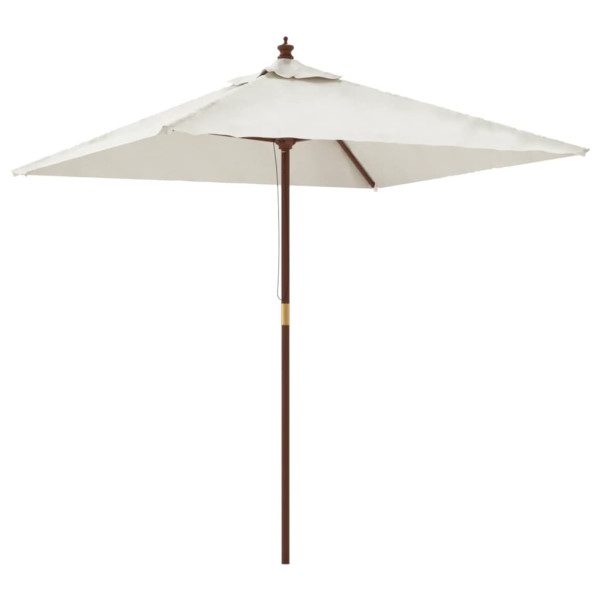 Parasol Ogrodowy Piaskowy Składany Na Słupku Na Taras Ogród Balkon 938907