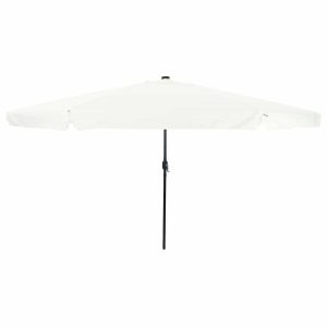 Parasol Ogrodowy Piaskowy Składany Na Słupku Na Taras Ogród Balkon 938936 Parasol Ogrodowy Piaskowy Składany Na Słupku Na Taras Ogród Balkon 938936