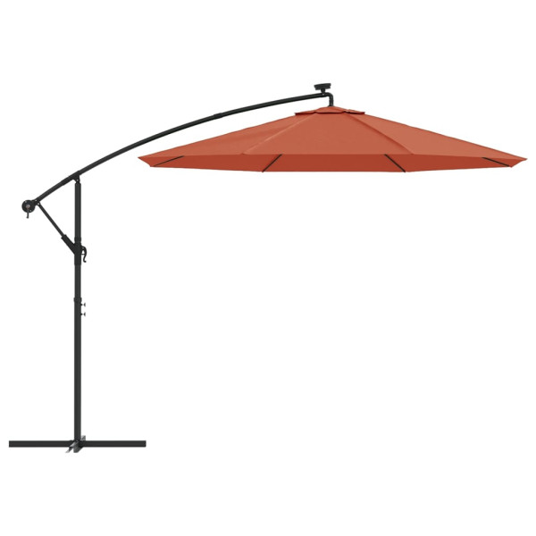 Parasol ogrodowy Pomarańczowy 300 cm vidaXL 591626