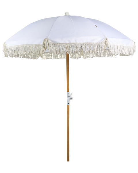Parasol ogrodowy składany 150 cm biały 86142