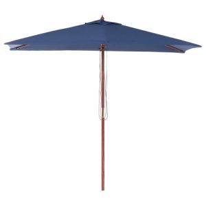 Parasol ogrodowy składany 194×144 niebieski 86151 Parasol ogrodowy składany 194×144 niebieski 86151