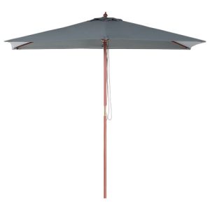 Parasol ogrodowy składany 194×144 szary 86123 Parasol ogrodowy składany 194×144 szary 86123