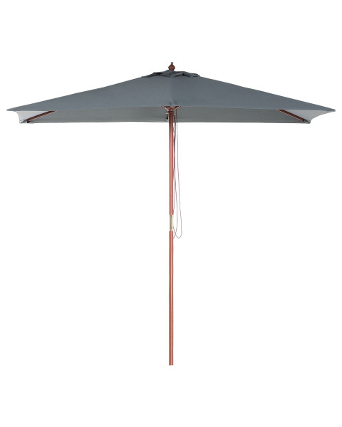 Parasol ogrodowy składany 194x144 szary 86123