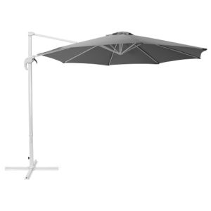 Parasol ogrodowy składany 300 cm szary 86113 Parasol ogrodowy składany 300 cm szary 86113