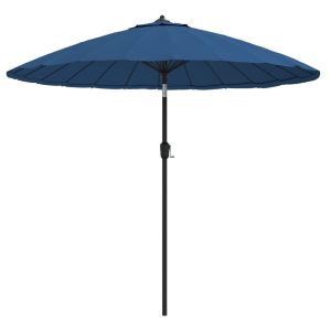 Parasol Ogrodowy Składany Na Słupku Na Taras Ogród Balkon 270 cm 943551