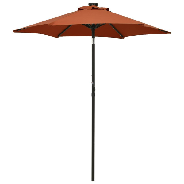 Parasol ogrodowy Szary vidaXL 593806