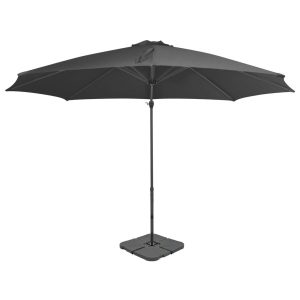 Parasol ogrodowy Szary vidaXL 591622 Parasol ogrodowy Szary vidaXL 591622