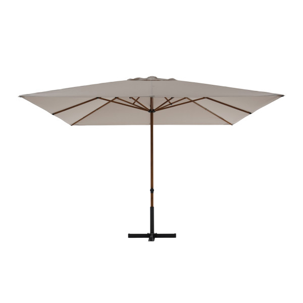 Parasol ogrodowy Taranto 4 x 4 m szary PATIO 756001