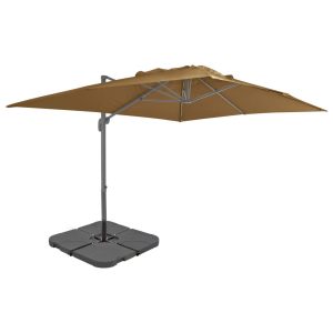 Parasol ogrodowy Taupe 3 x 4 m vidaXL 594099