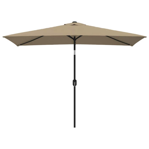 Parasol Ogrodowy Taupe Składany Na Słupku Na Taras Ogród Balkon 300 x 200 940681