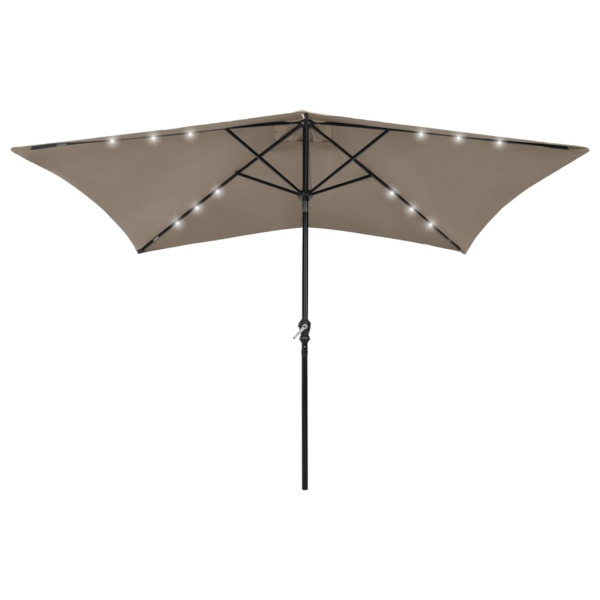 Parasol ogrodowy Taupe vidaXL 591514