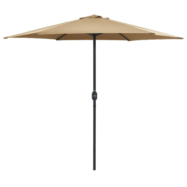 Parasol ogrodowy Taupe vidaXL 591593
