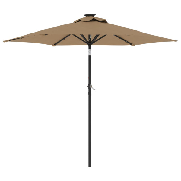 Parasol ogrodowy Taupe vidaXL 591600