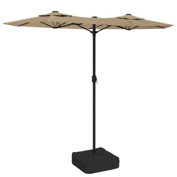 Parasol ogrodowy Taupe vidaXL 591706