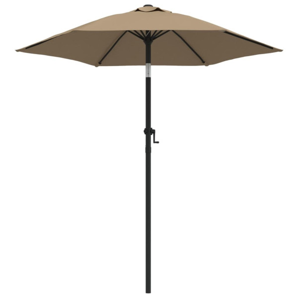 Parasol ogrodowy Taupe vidaXL 591536