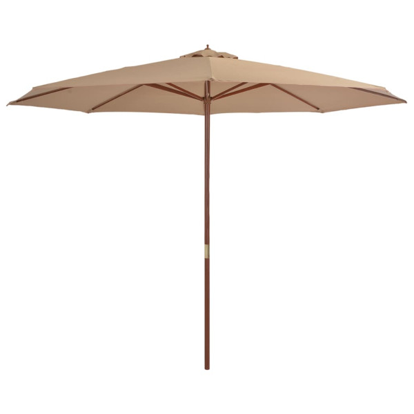 Parasol ogrodowy Taupe vidaXL 591564