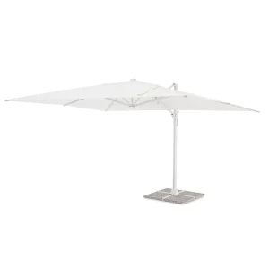 Parasol ogrodowy Vesta 400×300 Bolzano biały aluminium 1034196 Parasol ogrodowy Vesta 400×300 Bolzano biały aluminium 1034196