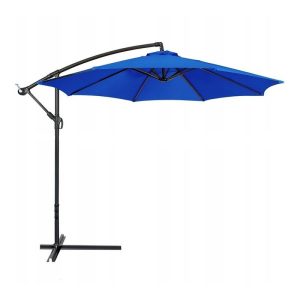 Parasol ogrodowy z wysięgnikiem Granatowy OGP02 566609