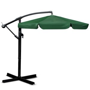 Parasol ogrodowy z wysięgnikiem pokrowiec 6 segmentów ø 350cm Plonos 510716 Parasol ogrodowy z wysięgnikiem pokrowiec 6 segmentów ø 350cm Plonos 510716