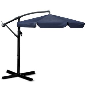 Parasol ogrodowy z wysięgnikiem pokrowiec 8 segmentów ø 350cm Plonos 548401