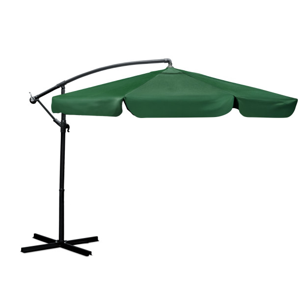 Parasol ogrodowy z wysięgnikiem pokrowiec 8 segmentów ø 350cm Plonos 536832