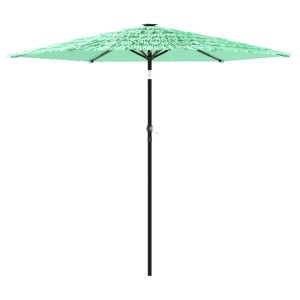 Parasol ogrodowy Zielony 223 x 223 x 213 cm vidaXL 591790