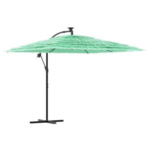 Parasol ogrodowy Zielony 269 x 269 x 235 cm vidaXL 591772