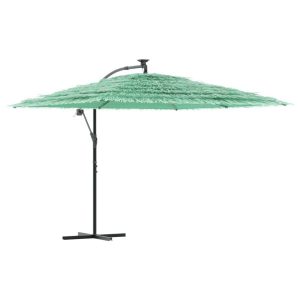 Parasol ogrodowy Zielony 290 x 290 x 238 cm vidaXL 591751