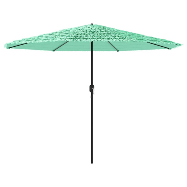 Parasol ogrodowy Zielony 388 x 388 x 248 cm vidaXL 591777