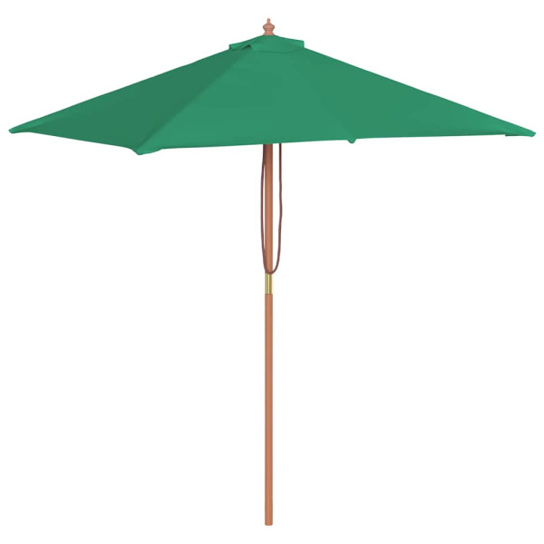 Parasol Ogrodowy Zielony Na Słupku Składany Na Taras Ogród 150 x 200 cm 945790