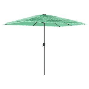 Parasol Ogrodowy Zielony Na Słupku Składany Na Taras Ogród Balkon 942673 Parasol Ogrodowy Zielony Na Słupku Składany Na Taras Ogród Balkon 942673