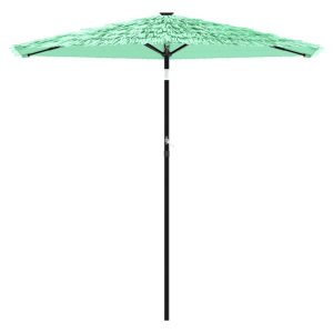 Parasol Ogrodowy Zielony Na Słupku Składany Na Taras Ogród Balkon 945039 Parasol Ogrodowy Zielony Na Słupku Składany Na Taras Ogród Balkon 945039