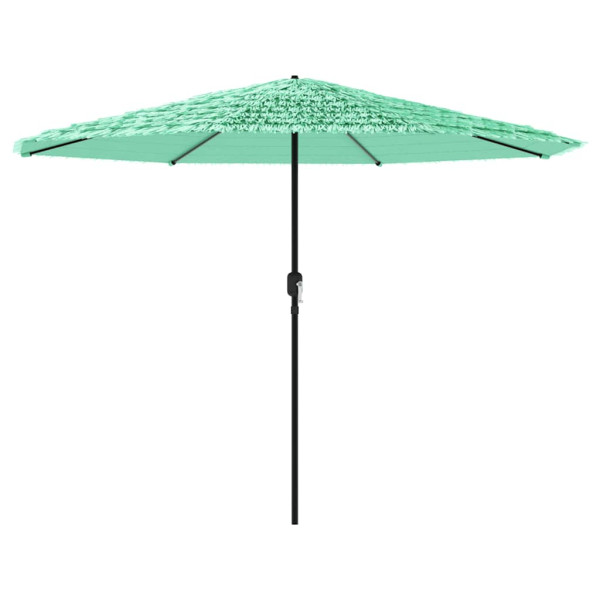 Parasol Ogrodowy Zielony Na Słupku Składany Na Taras Ogród Balkon 942662