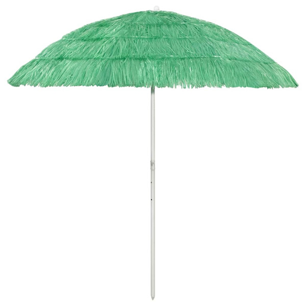 Parasol Ogrodowy Zielony Plażowy w Hawajskim Stylu 240 cm 945851
