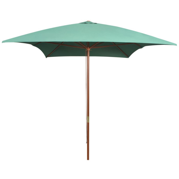 Parasol Ogrodowy Zielony Składany Na Słupku Na Taras Ogród Balkon 200x300 942666