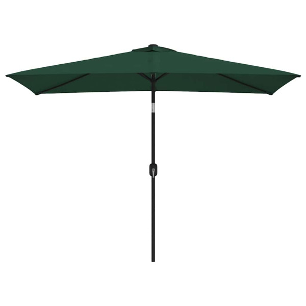 Parasol Ogrodowy Zielony Składany Na Słupku Na Taras Ogród Balkon 200x300 940616