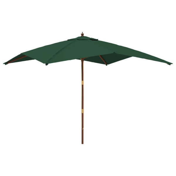 Parasol Ogrodowy Zielony Składany Na Słupku Na Taras Ogród Balkon 938934
