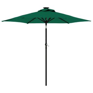 Parasol ogrodowy Zielony vidaXL 591546 Parasol ogrodowy Zielony vidaXL 591546