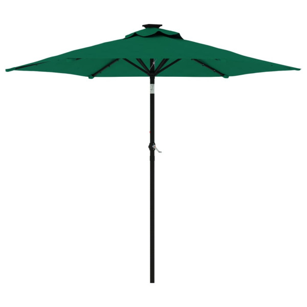 Parasol ogrodowy Zielony vidaXL 591546