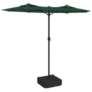 Parasol ogrodowy Zielony vidaXL 591691 Parasol ogrodowy Zielony vidaXL 591691