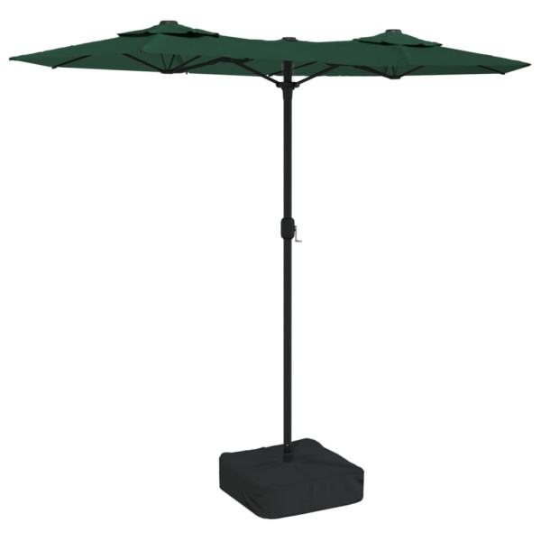 Parasol ogrodowy Zielony vidaXL 591691